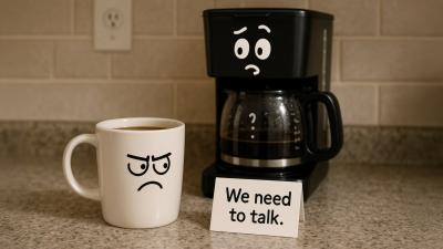 Warum schmeckt der Kaffee aus der Kaffeemaschine bitter?