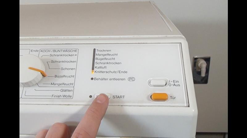 Der Trockner startet nicht - Türschloss tauschen (Miele)