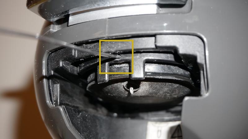 Verkalkte Diffusor Platte entfernen Verkalkte Diffusor Platte entfernen