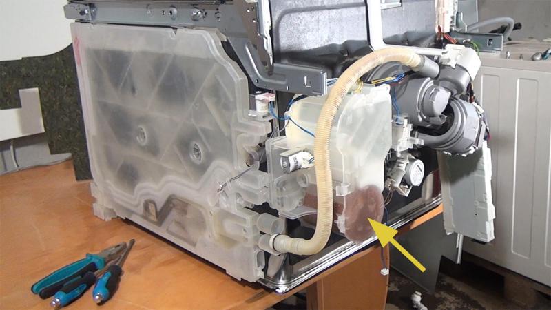 Ionentauscher am Geschirrspüler finden