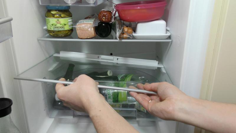 Unterstes Fach entfernen