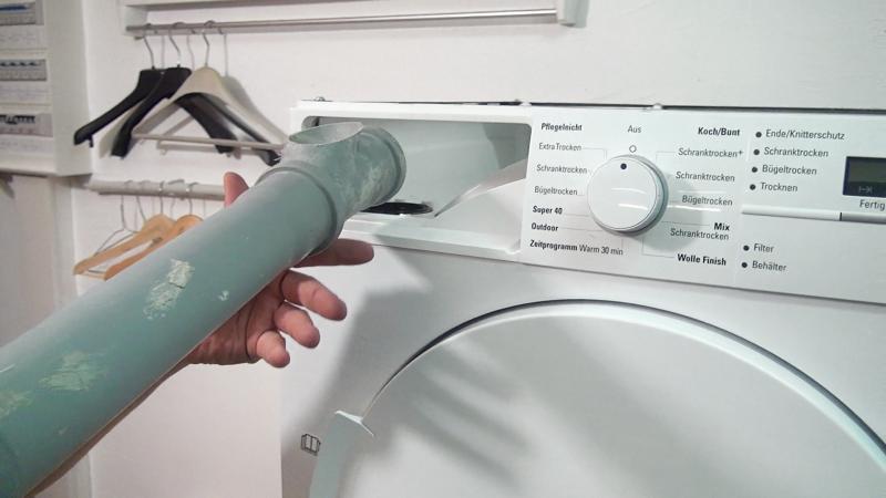 Wärmepumpentrockner reinigen light (Siemens)