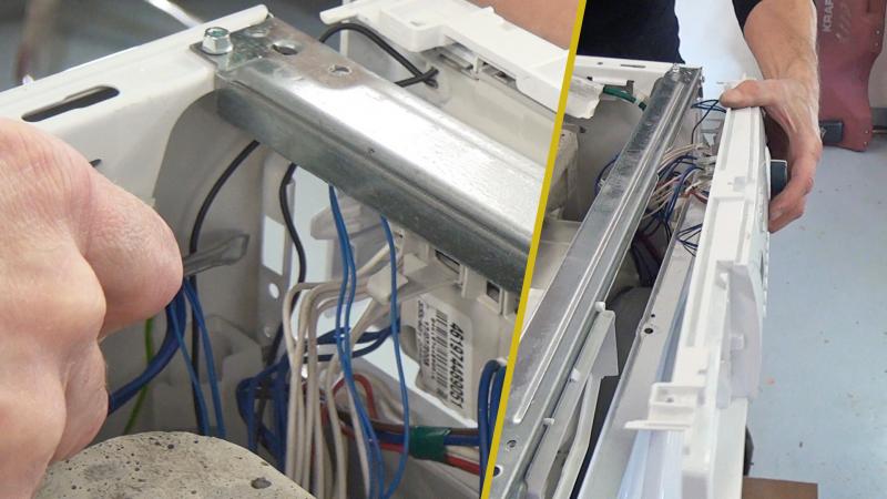 Bedienblende abnehmen Bedienblende abnehmen