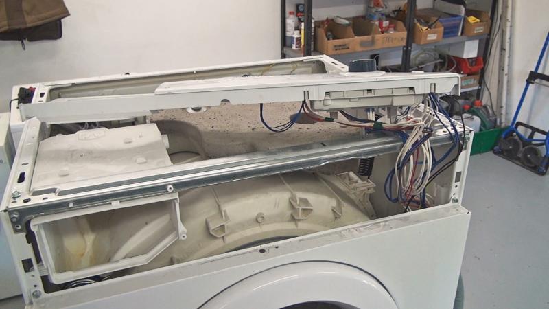 Bedienblende zur Seite legen Bedienblende zur Seite legen