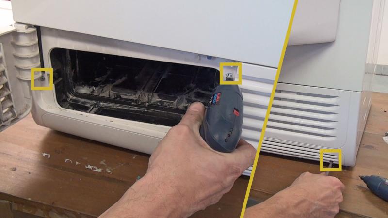 Vordere Gehäuseblende entfernen