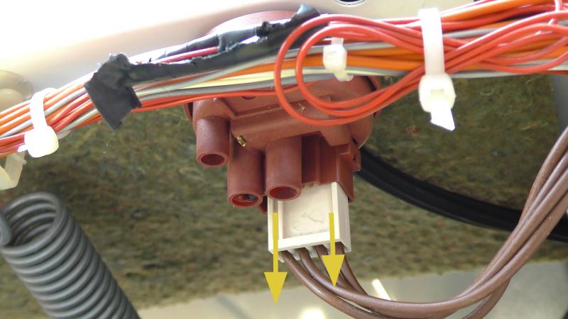 Anschluss Druckdose abstecken