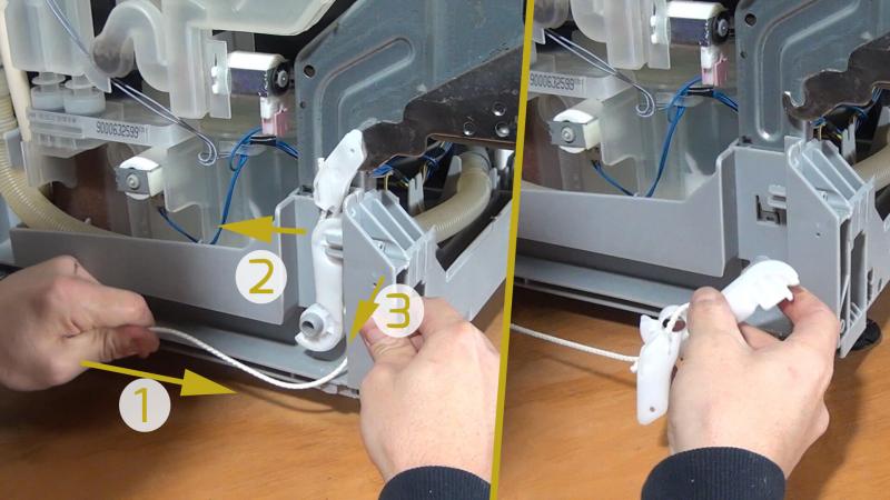 Türmechanismus aushängen 2