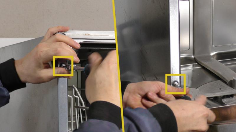 Seitenwände verschrauben Seitenwände verschrauben