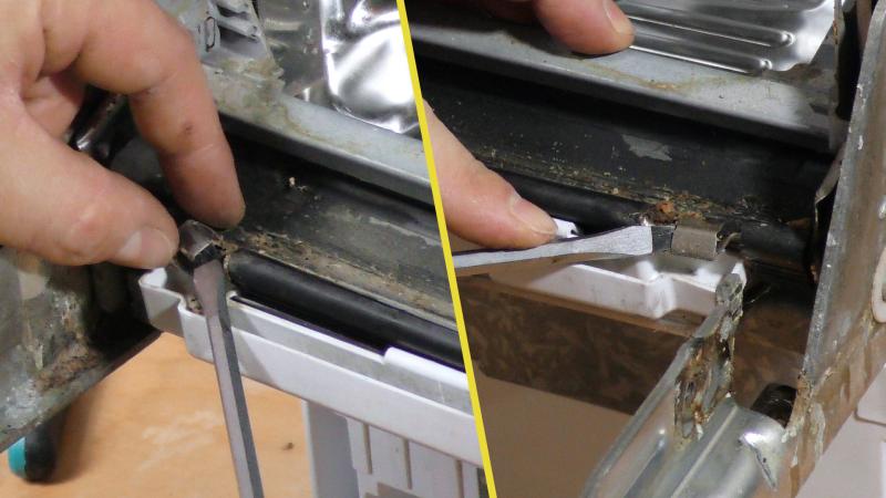 Geschirrspüler läuft vorne aus - Untere Türdichtung tauschen (Siemens /  Bosch / Neff)