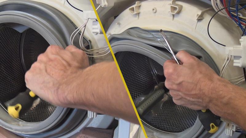 Inneren Spannring entfernen Inneren Spannring entfernen