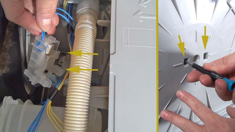 Bodenschwimmer entfernen