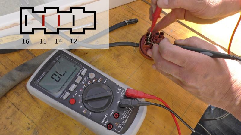 Keine Füllung 11-14 kein Kontakt