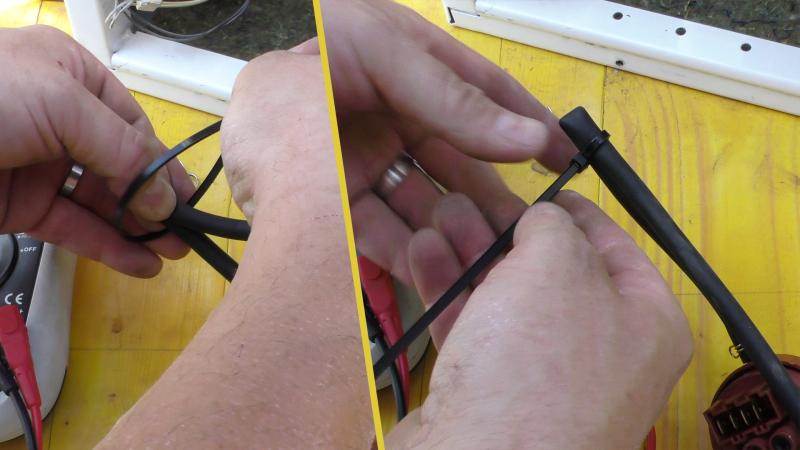 reinblasen und abdichten