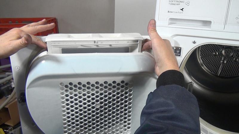 Flusenfilter einsetzen Flusenfilter einsetzen