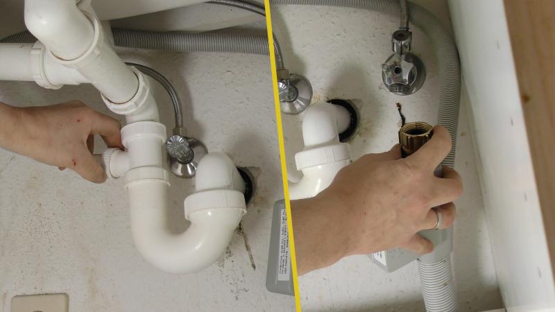 Geschirrspüler wieder anschließen Geschirrspüler wieder anschließen