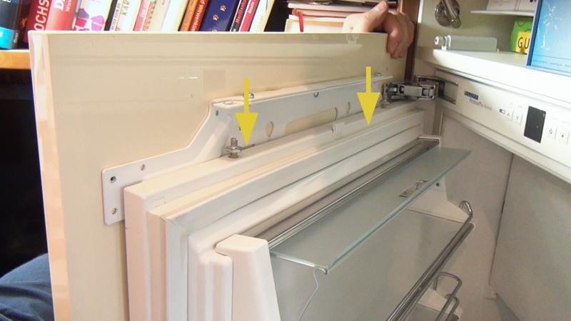 Dekorfront einsetzen Dekorfront einsetzen