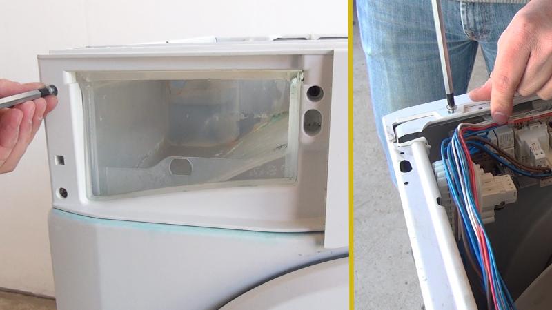 Bedienblende wieder fixieren Bedienblende wieder fixieren