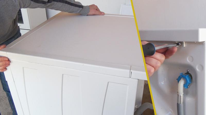 Gerätedeckel aufsetzen Gerätedeckel aufsetzen