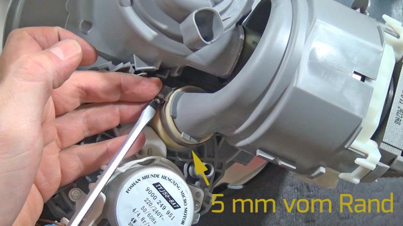 Schlauchklemme fixieren