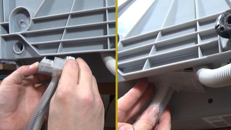 Aquastop anschließen und einsetzen