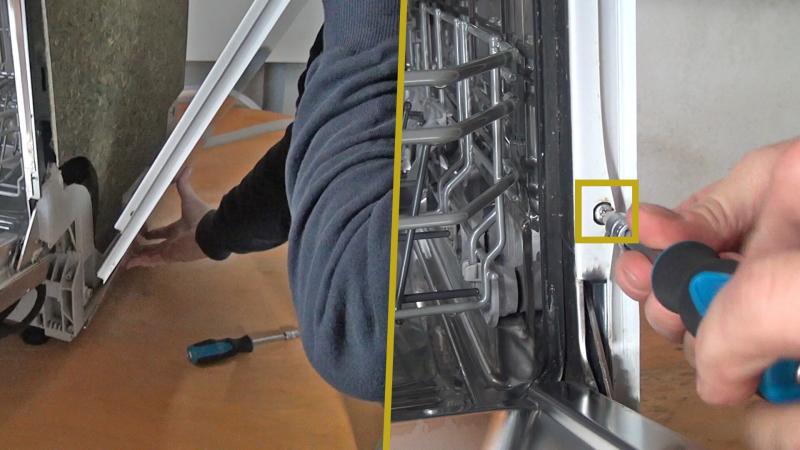 Seitenwände einsetzen und fixieren