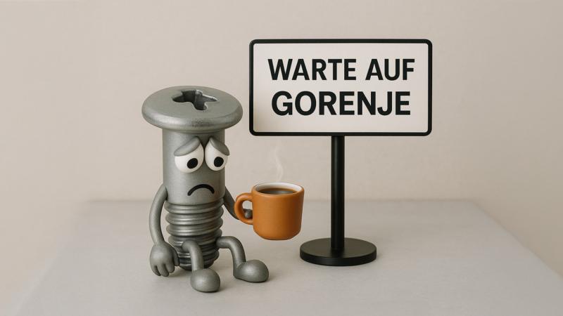 Wichtige Info: Lieferverzögerungen bei Gorenje-Ersatzteilen